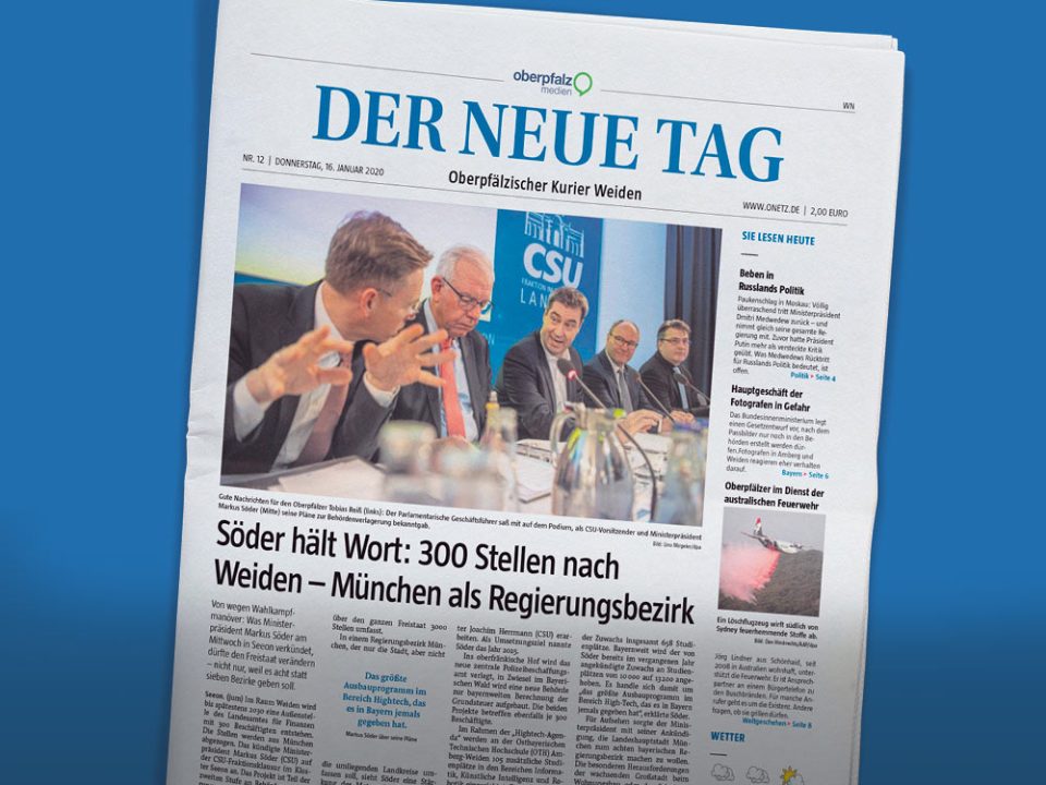 Oberpfalz Medien GmbH | Medienvielfalt Zeitung Der neue Tag