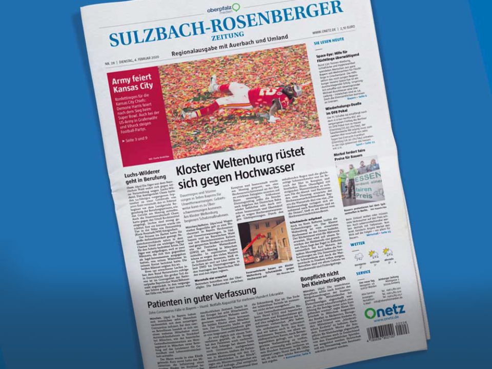 Oberpfalz Medien GmbH | Medienvielfalt Sulzbach-Rosenberger Zeitung